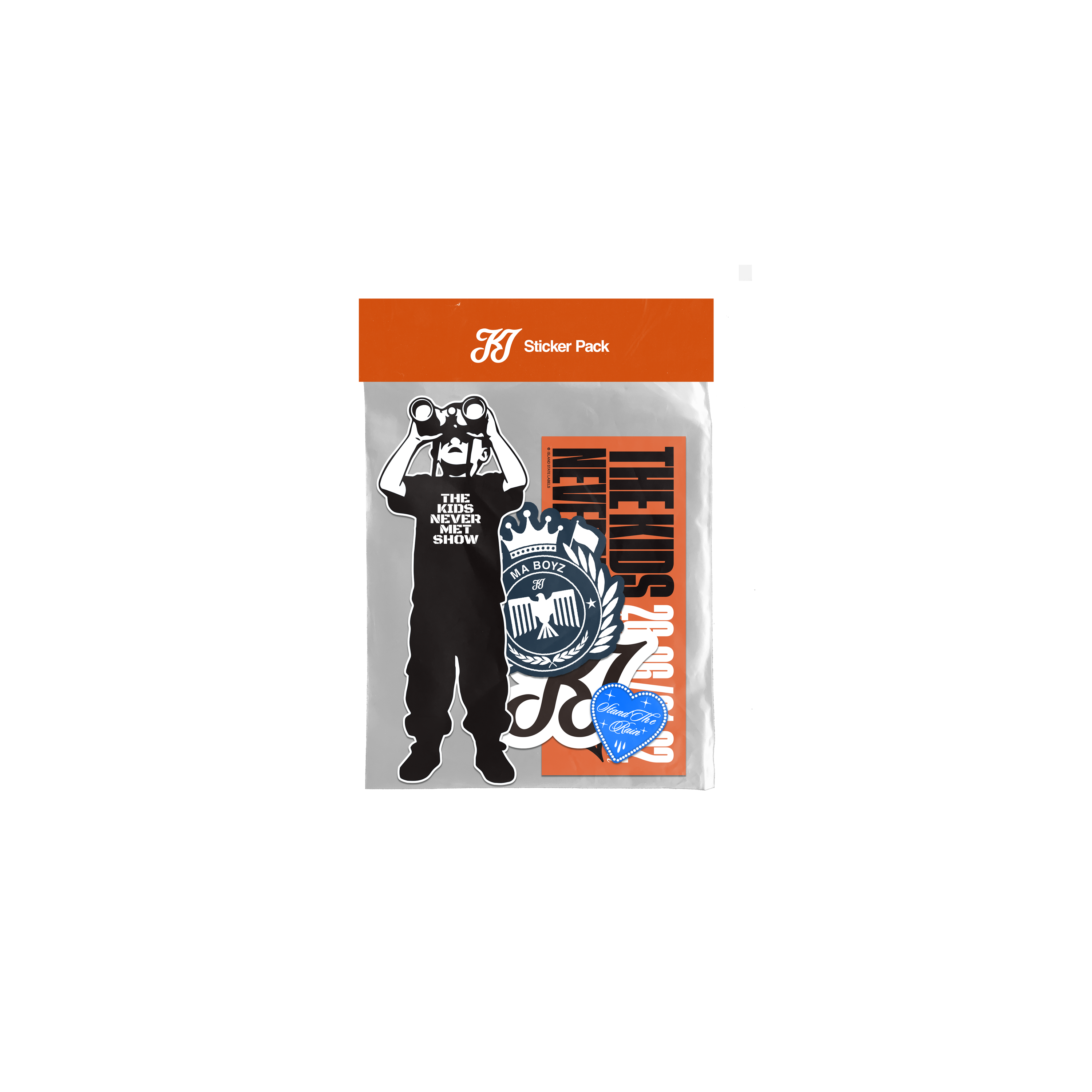 KJ STICKER SET (5PIECES)