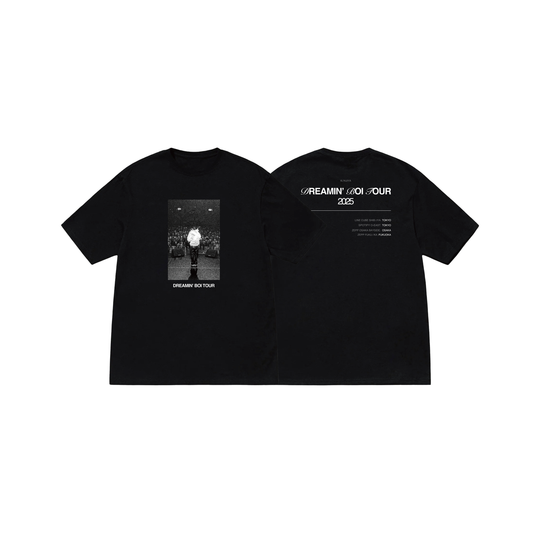 DREAMIN' BOI TOUR TOUR TEE BLACK