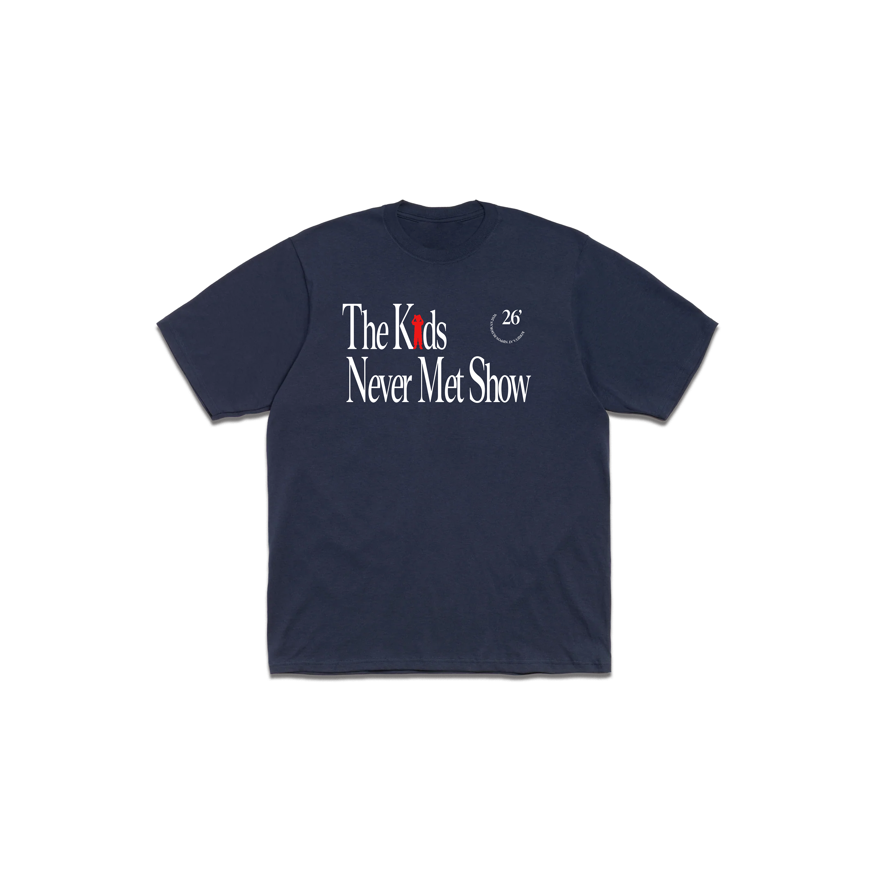 "THE KIDS NEVER MET SHOW" T-SHIRTS (Navy)